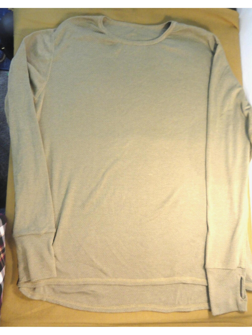 PECKHAM MILITARY INSULATED FLAME RESISTANT THERMAL SHIRT LARGE 8415-01-643-2750